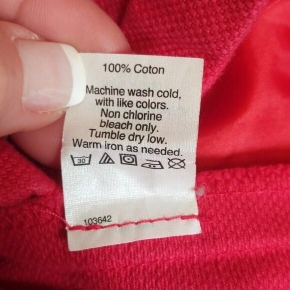 J. Crew 100% cotton raspberry pink fuschia shorts with pockets - 14 - Picture 4 of 4